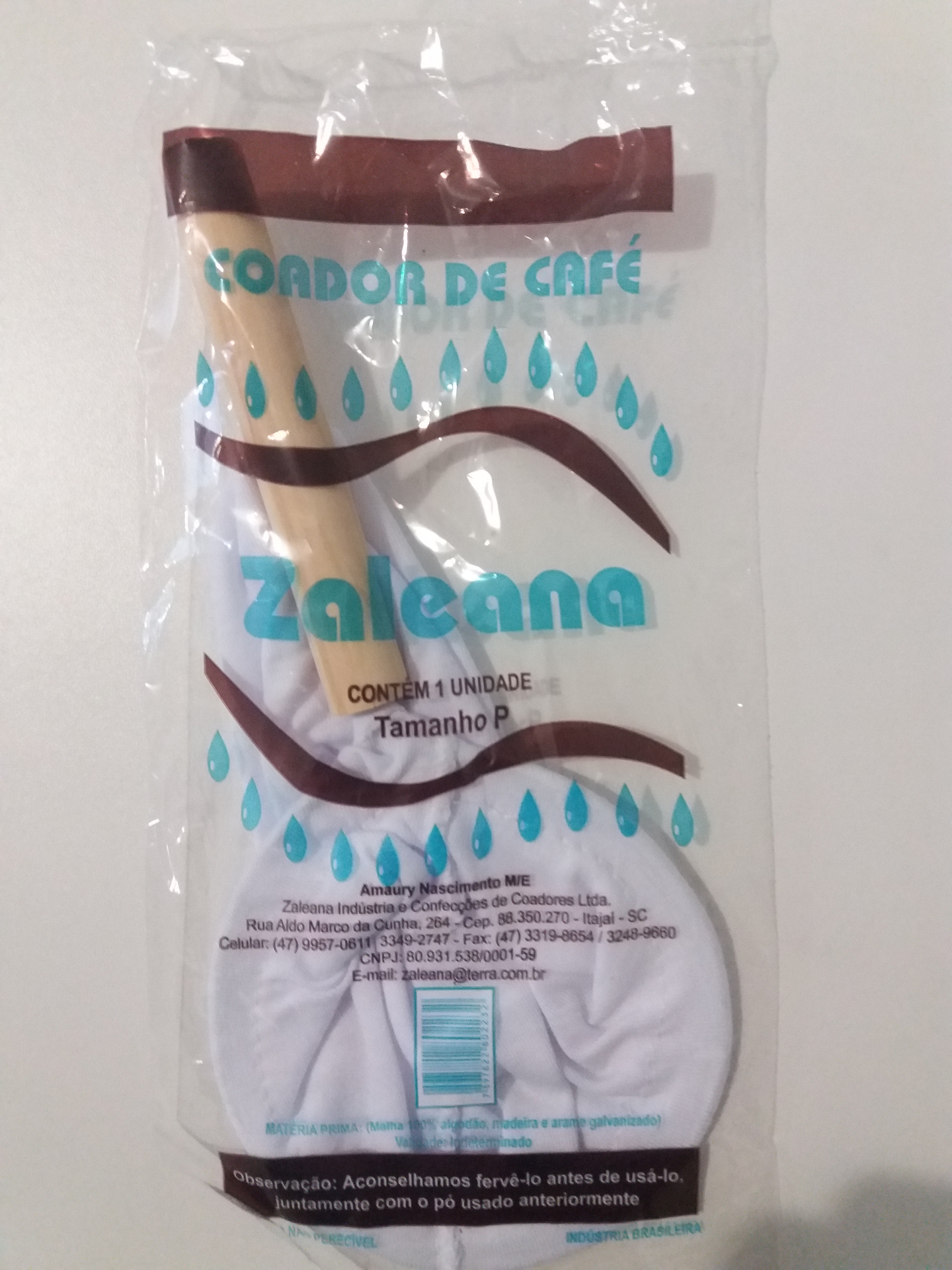 Coador de Café de Pano — Pequeno